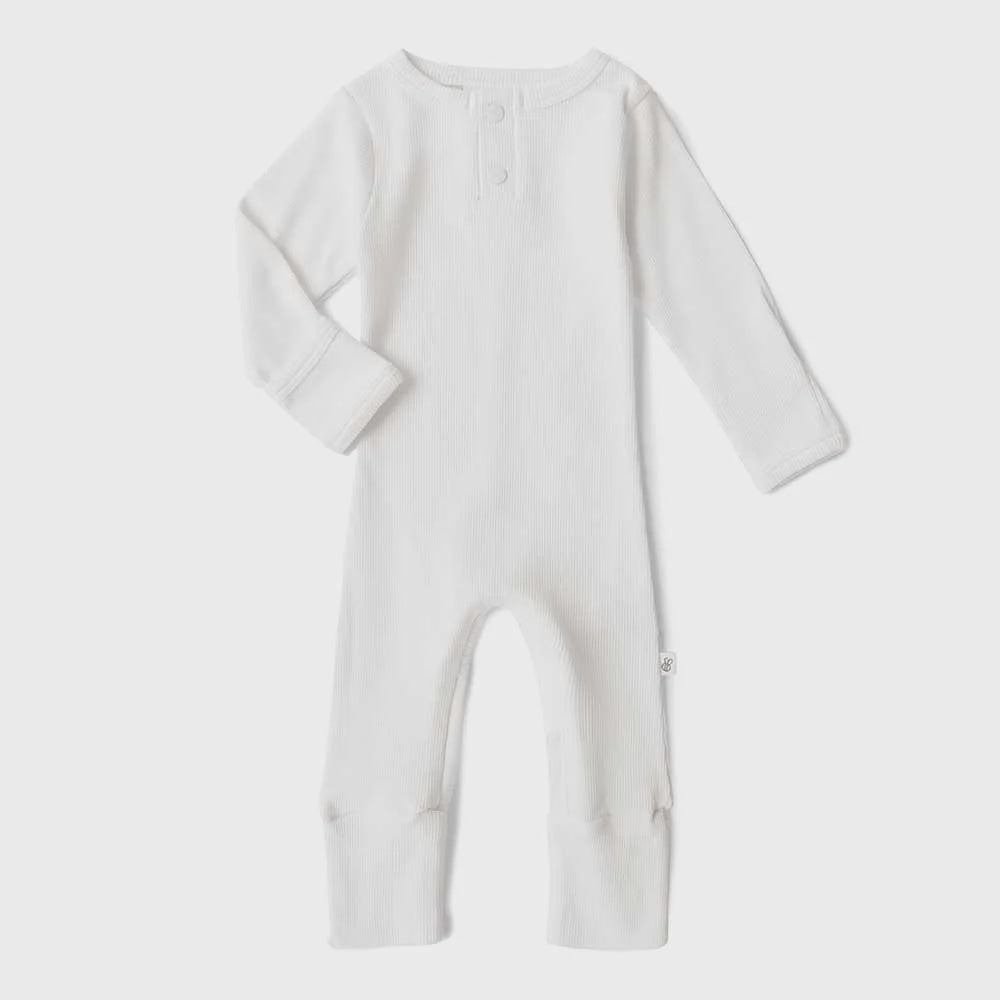 Snuggle Hunny Milk Organic Growsuit