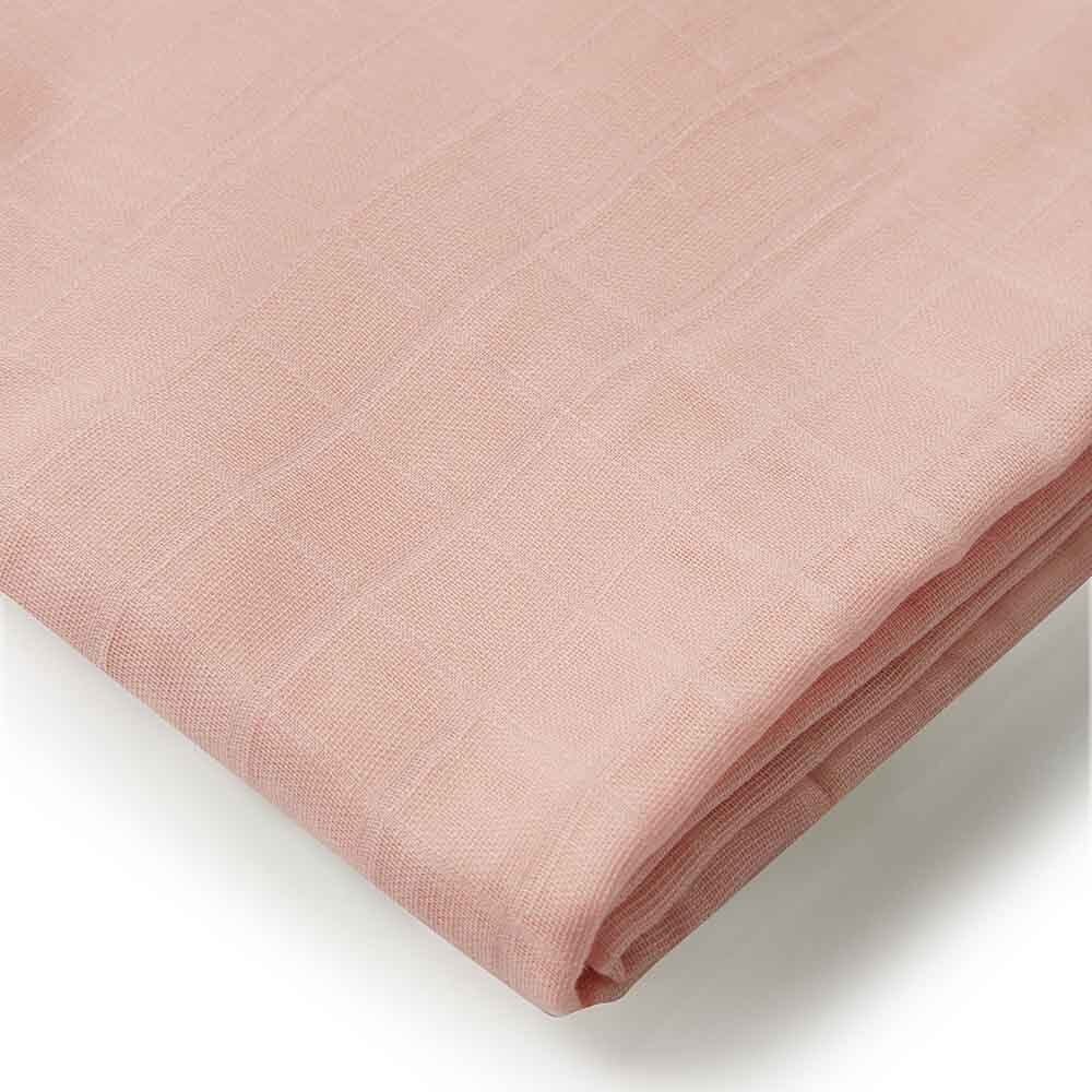 Snuggle Hunny Musk Pink Organic Muslin Wrap