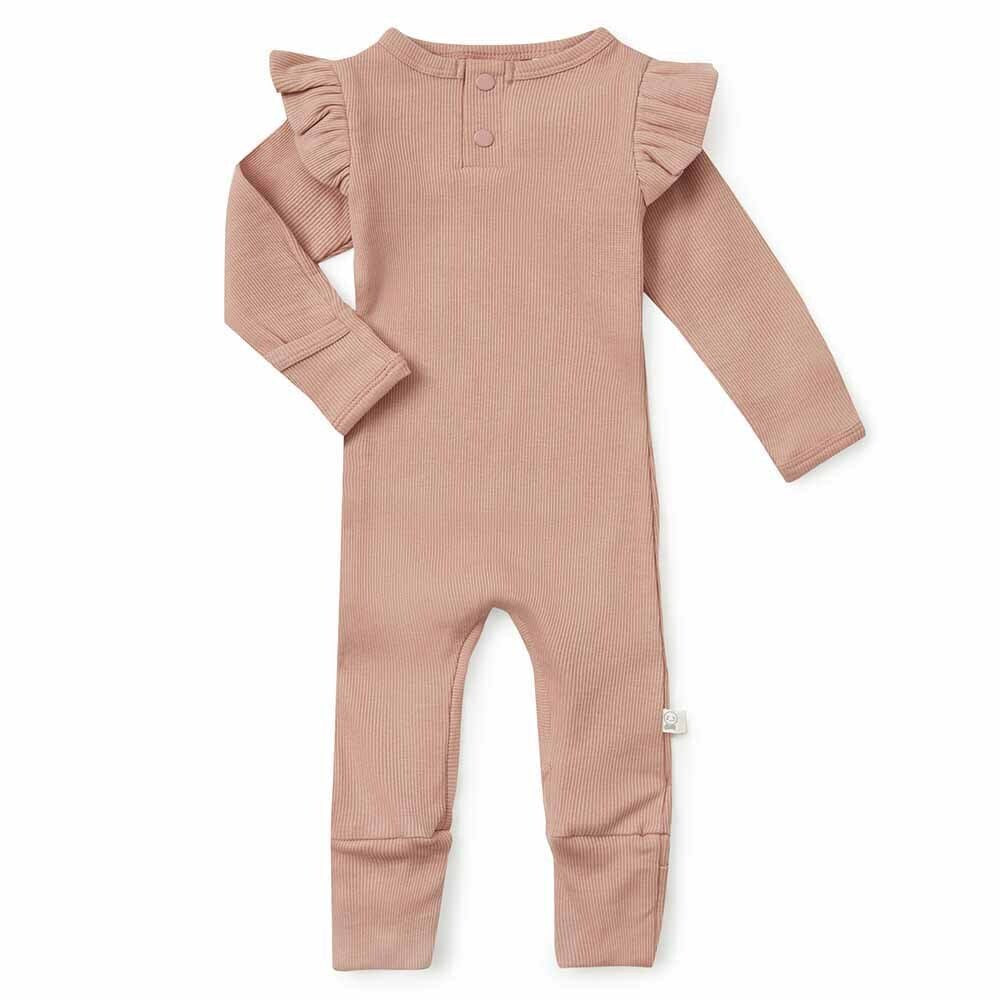 Snuggle Hunny Rose Organic Growsuit