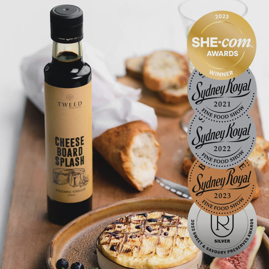 Tweed Real Food Cheeseboard Splash Balsamic Vinegar 250ml