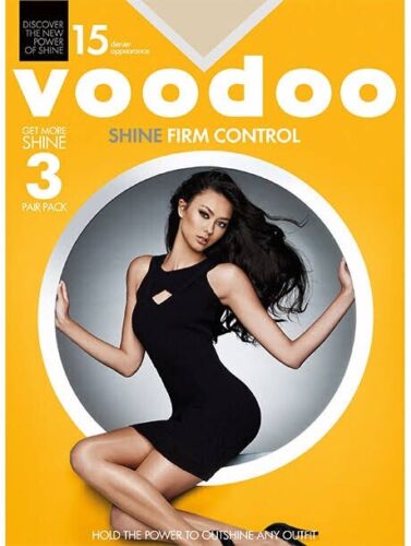 Voodoo Shine Firm Jabou Stockings Tall 3pk