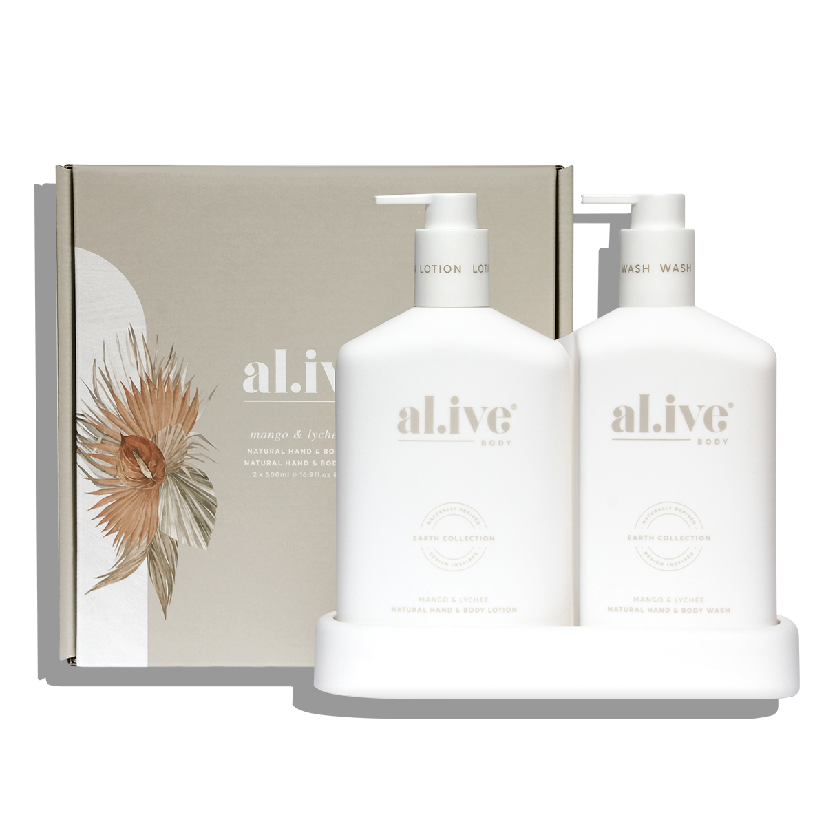 Al.ive Body Wash & Lotion Duo - Mango & Lychee Duo