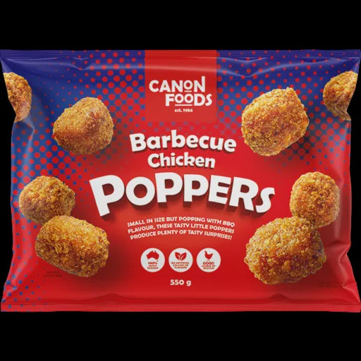 Canon Chicken Poppers BBQ 550g