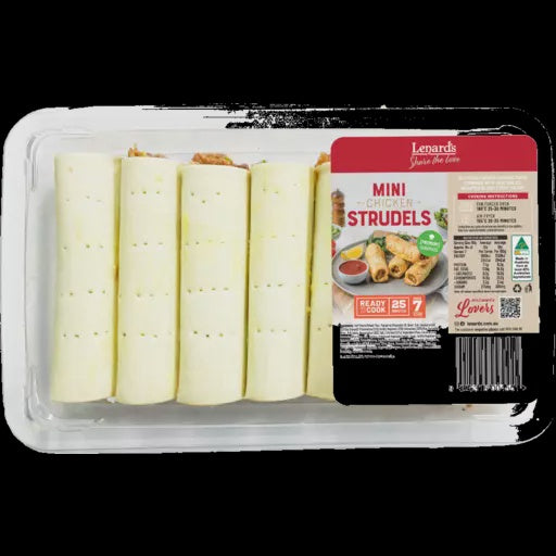 Lenards Chicken Strudel Mini 630g 7pack