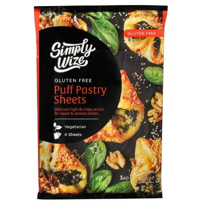 Simply Wize Puff Pastry Sheets - 4 Sheets