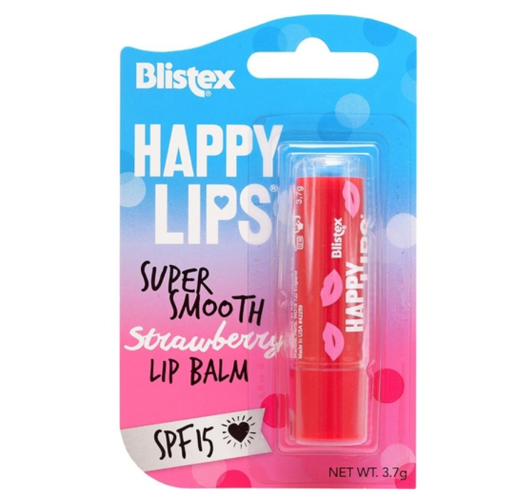 Blistex Happy Lips Strawberry Lip Balm 3.7g