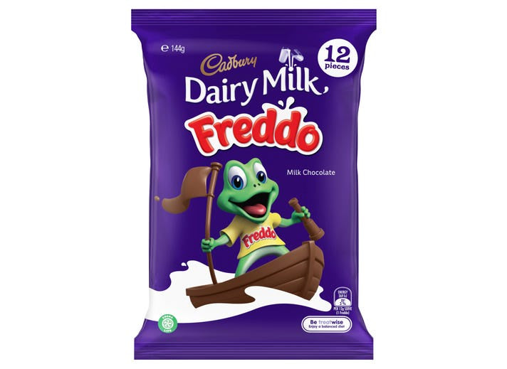 Cadbury Freddo Frog 144g 12 pack