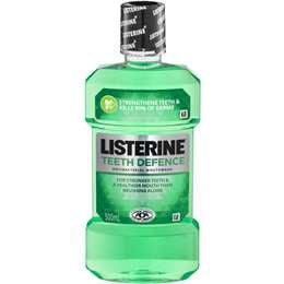 Listerine Mouthwash Teeth Defence 500ml