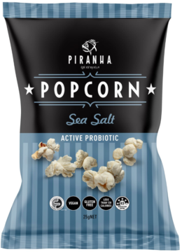 Piranha Popcorn - Sea Salt 25g