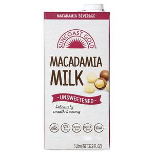 Suncoast Gold Macadamia Long Life Unsweetened Milk 1L