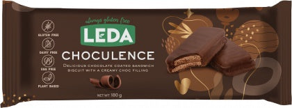 Leda Choc Gluten Free Choculence Biscuits 180gm