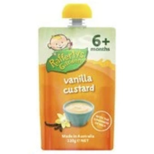 Rafferty's Garden Custard 6 Mth+ Vanilla Baby Foods 120g