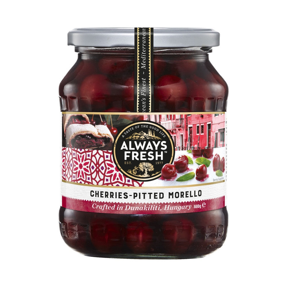 Always Fresh Cherries Pitted Morello 680g