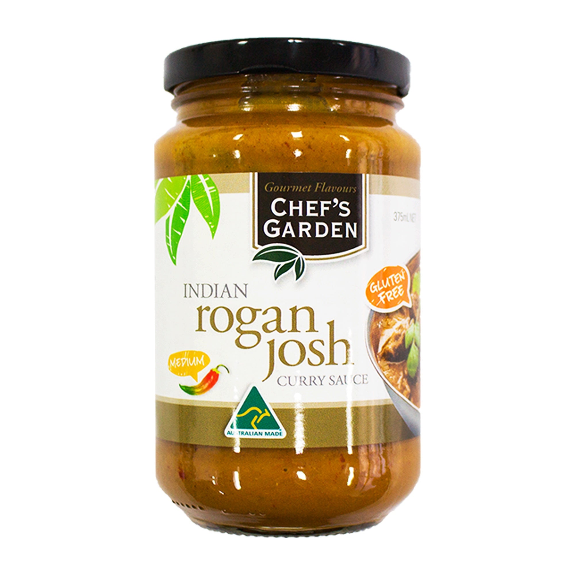 Chefs Garden Roganjosh Curry GF Sauce 375g