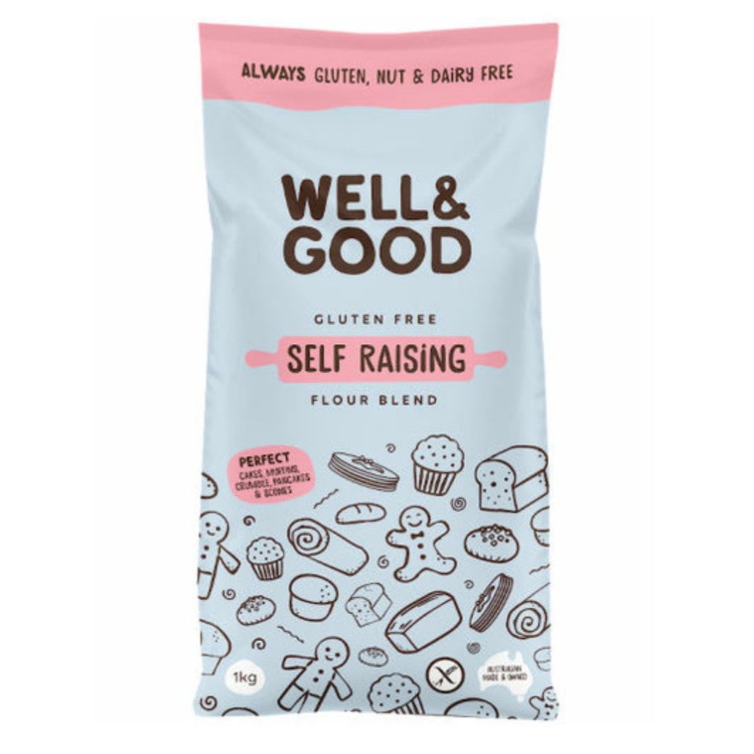 Well & Good Self Raising GF Flour 1kg