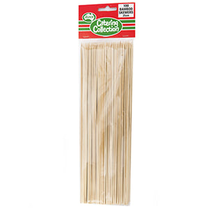 Food Guru Bamboo Skewers 30cm 100pk