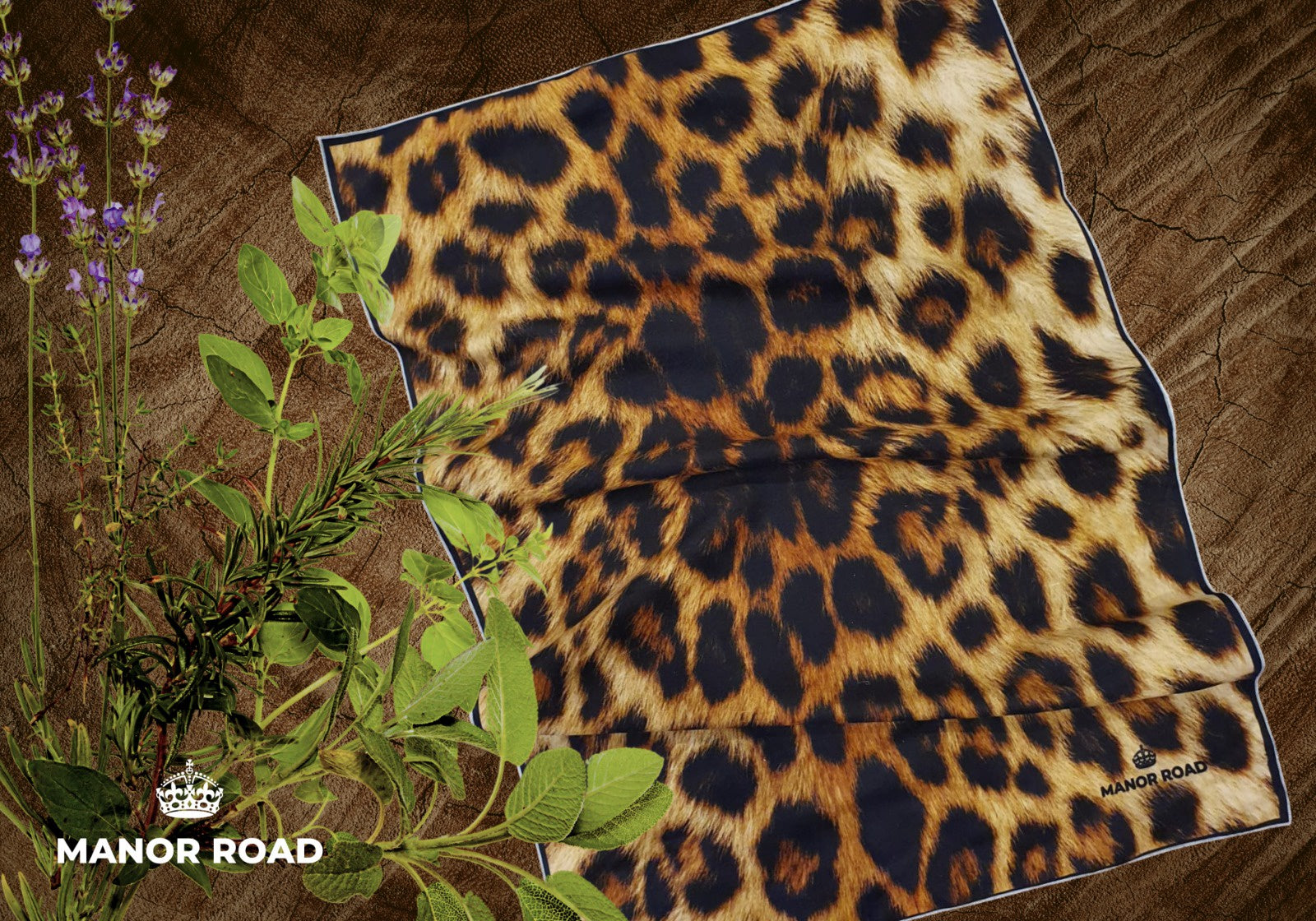 Manor Road Leopard Microfibre Teatowel