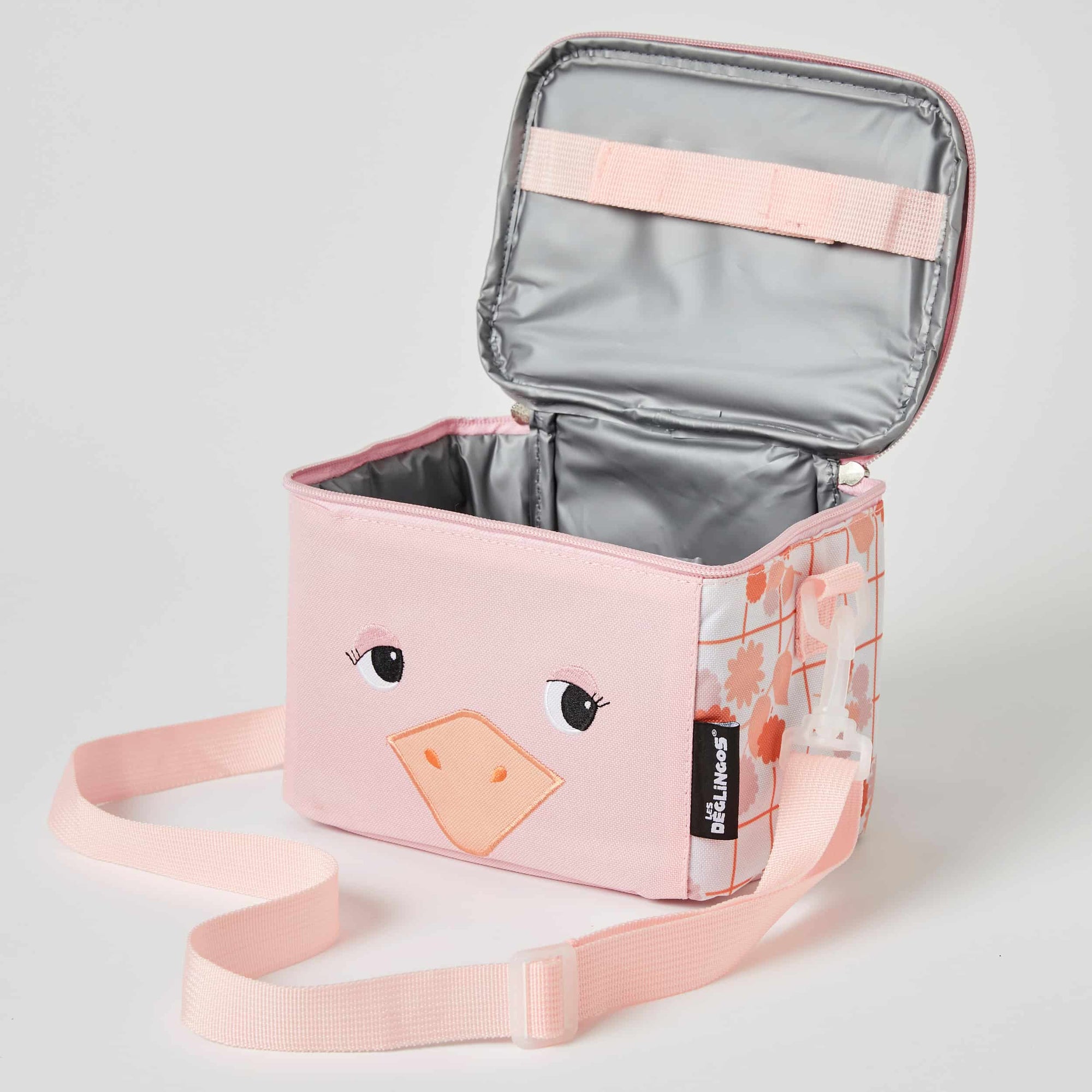 Les Deslingos Pomelos the Ostrich Lunch Bag