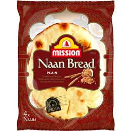 Mission Naan Bread 4 Pack