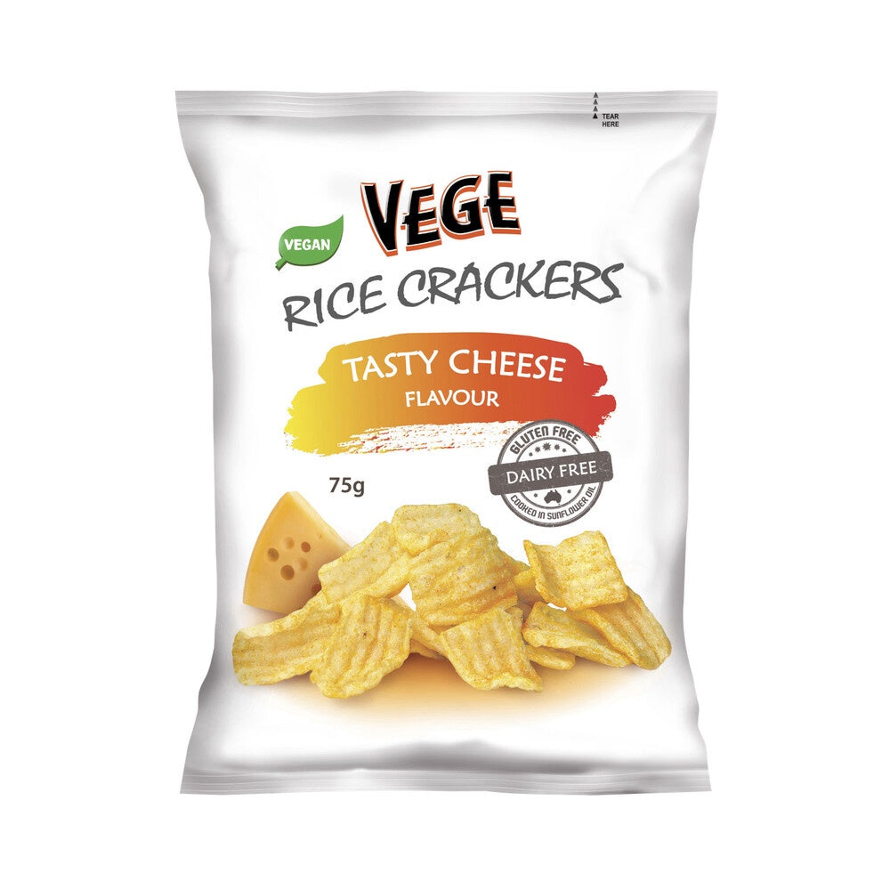 Ajitas Tasty Cheese Vege Rice Crackers