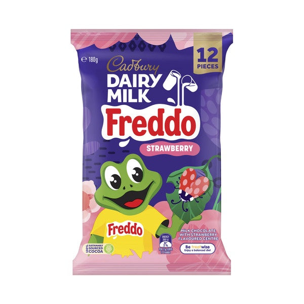 Cadbury Strawberry Freddo Frogs 180g 12 pack