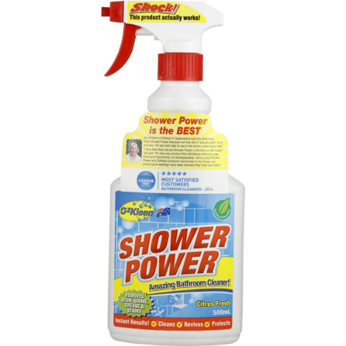 Ozkleen Shower Power Bathroom Cleaner Trigger 500ml