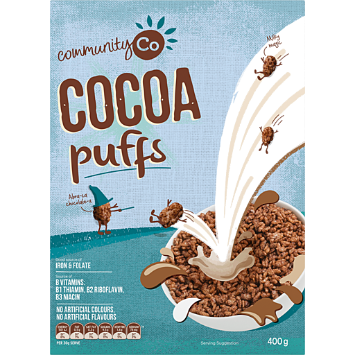 Community & Co Cocoa Puffs Cereal 400g