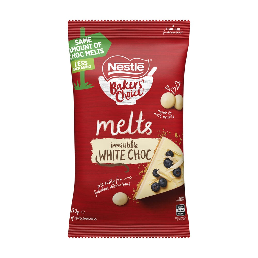 Nestle White Choc Melts 290g