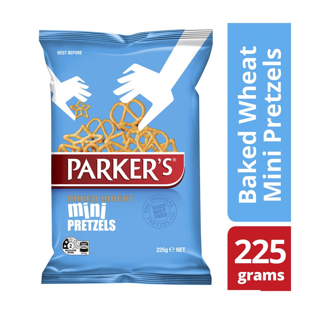 Parkers Pretzels Mini 225g