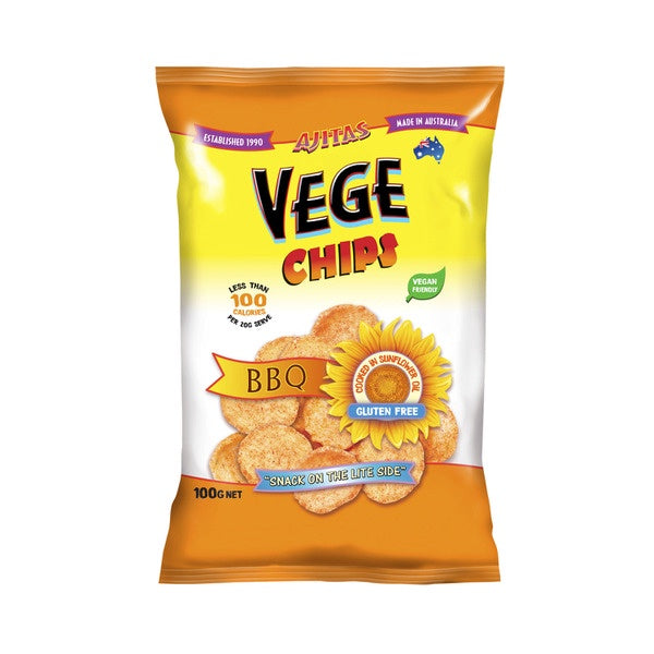 Ajitas Vege Chips Barbeque 100g