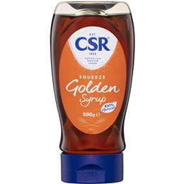 CSR Golden Syrup Squeeze 500g