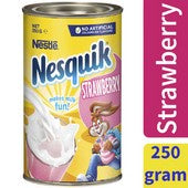 Nestle Nesquik Strawberry Powder 250g