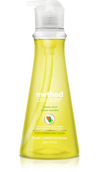 Method Lemon Mint Pump Dishwashing Liquid 532ml