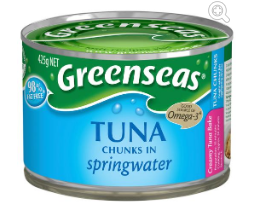 Greenseas Tuna in Springwater 425g