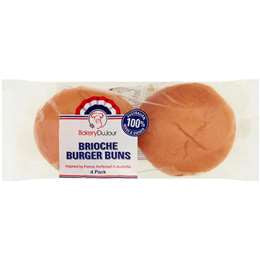 Brioche Burger Buns 4 pk