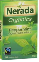 Nerada Organic Peppermint Tea Bags 60g 40pk