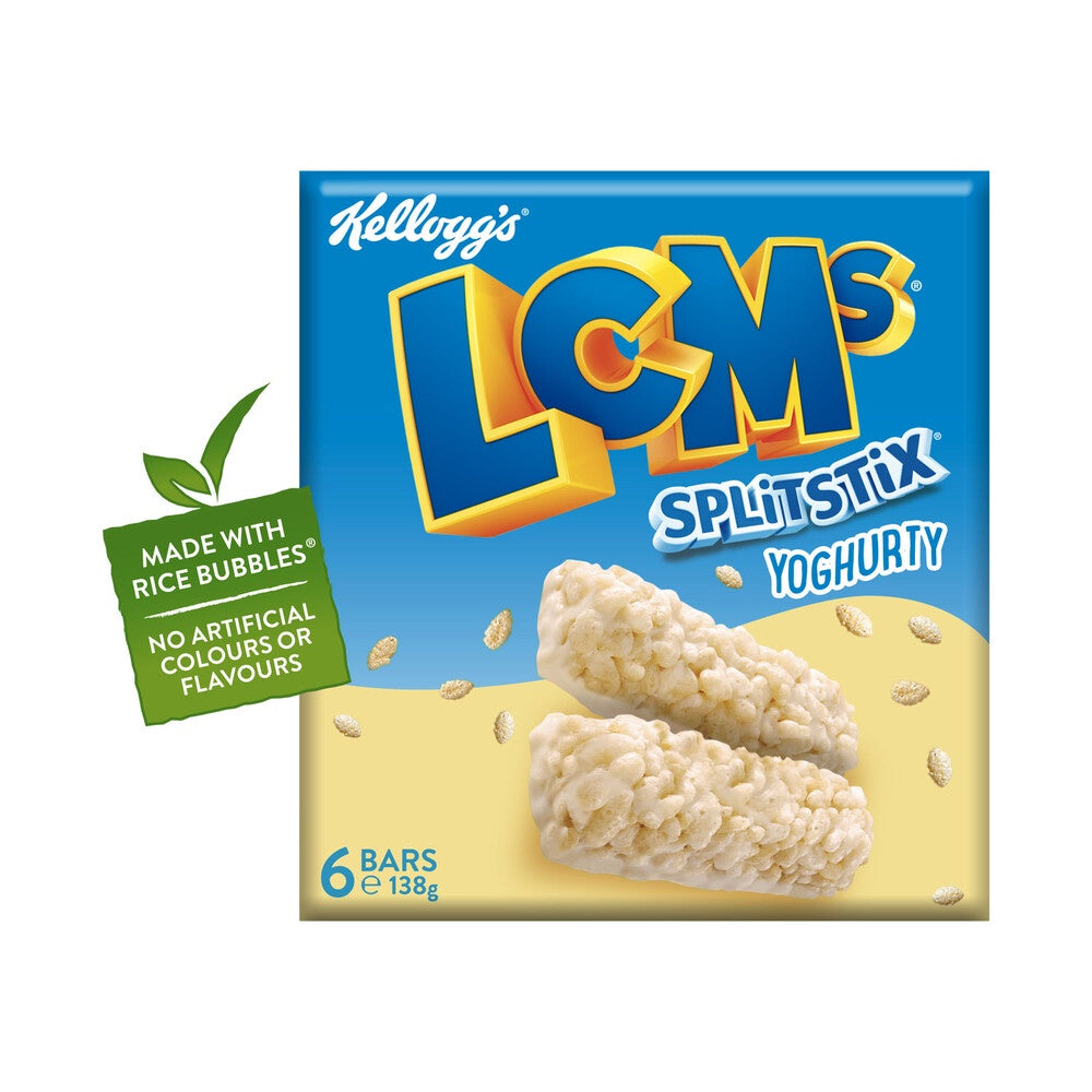 Kellogg's LCM Yoghurty Split Stix Snack Bars 5 Pack