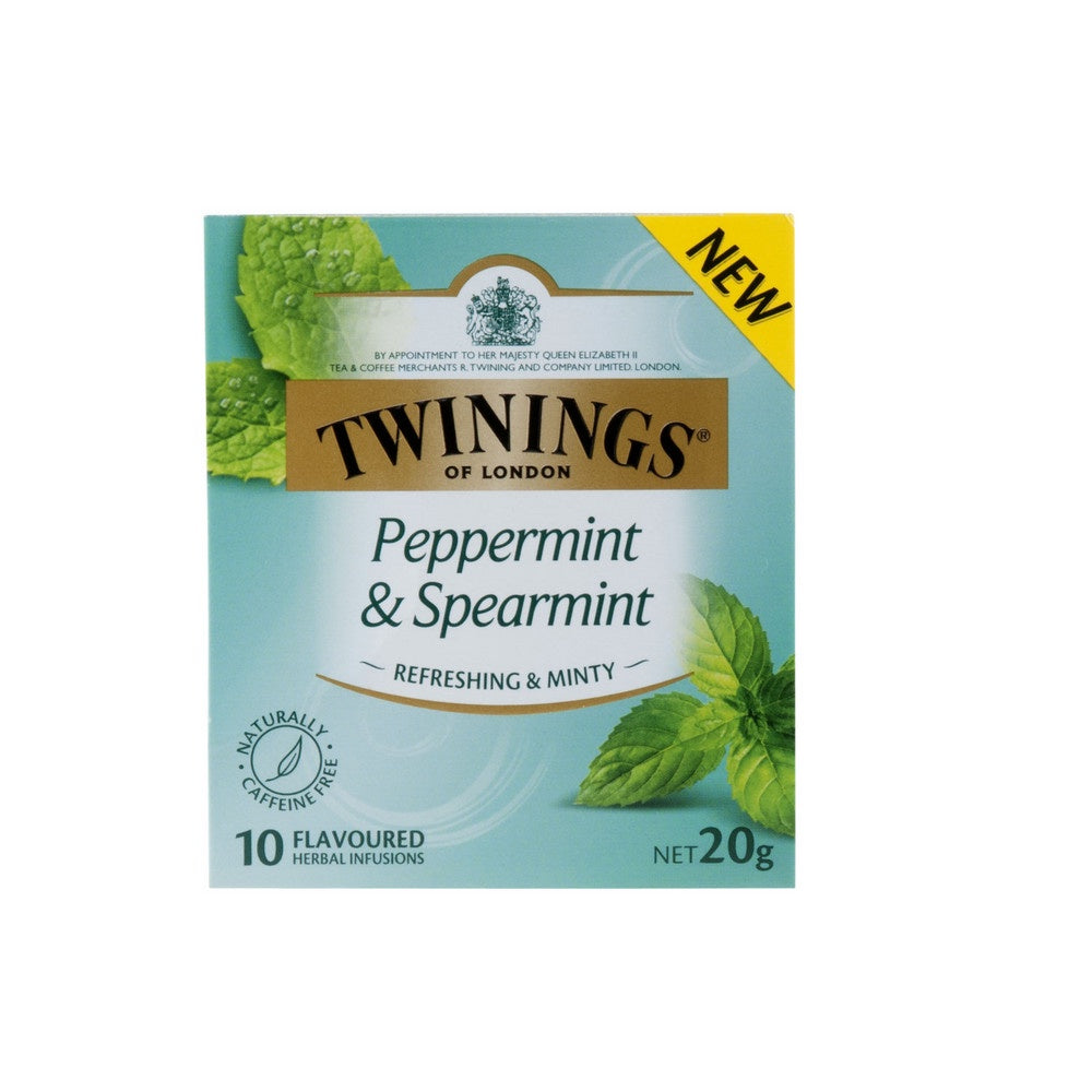 Twinings Peppermint & Spearmint Tea Bags 10 Pack