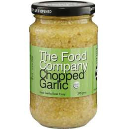 The Food Company Chopped Garlic 375g