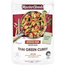 Masterfoods Thai Green Curry Recipe Base 175g