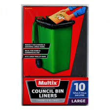 Multix Council Bin Liners 140L 10pk