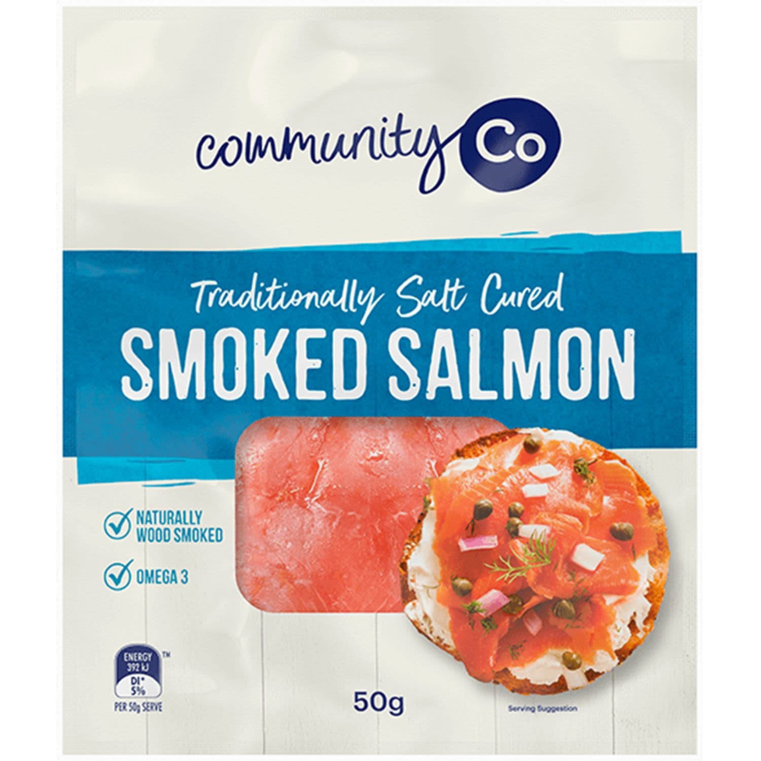 Community Co Sliced Smoked Salmon 50g