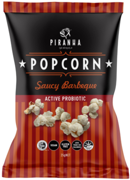 Piranha Popcorn - Saucy BBQ 25g