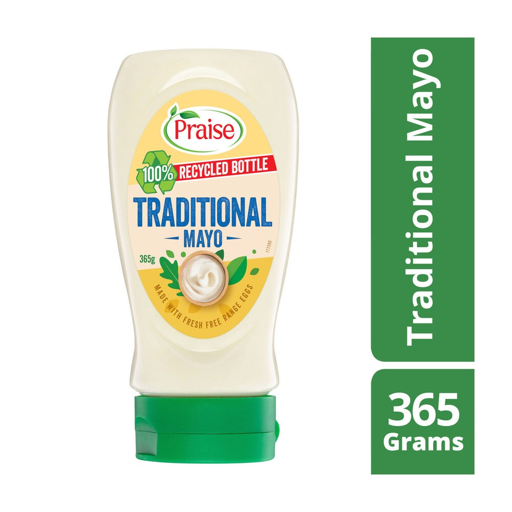 Praise Traditional Mayonnaise Squeeze 365g