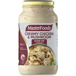 Masterfoods Creamy Chicken Mushroom Sauce 490gm