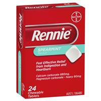 Rennie Antacid Tablets 24pk