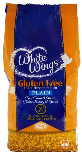 White Wings Plain GF Flour 750g