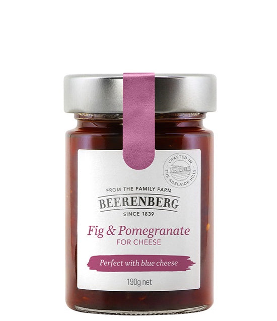 Beerenberg Fig & Pomegranate For Cheese 190g