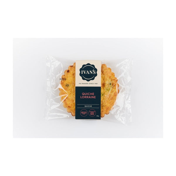 Ivan's Quiche Lorraine Single 180g