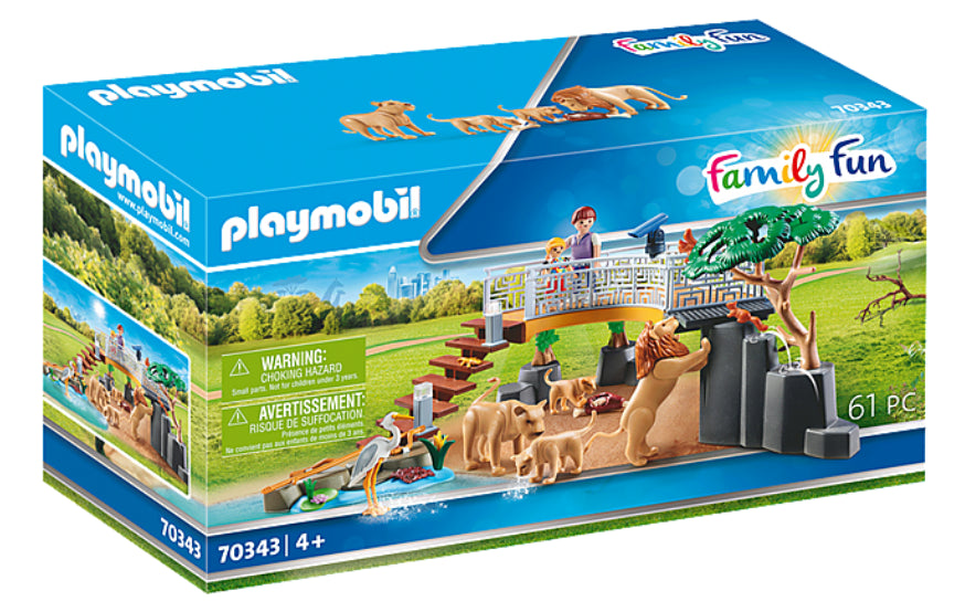 Playmobil Outdoor Lion Enclosure